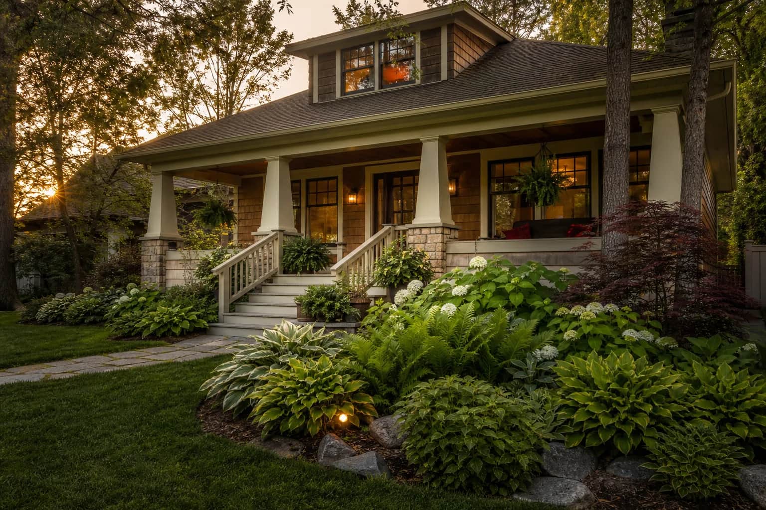 Charming Canadian craftsman-style bungalow — representing the home purchase that deposit financing makes possible.