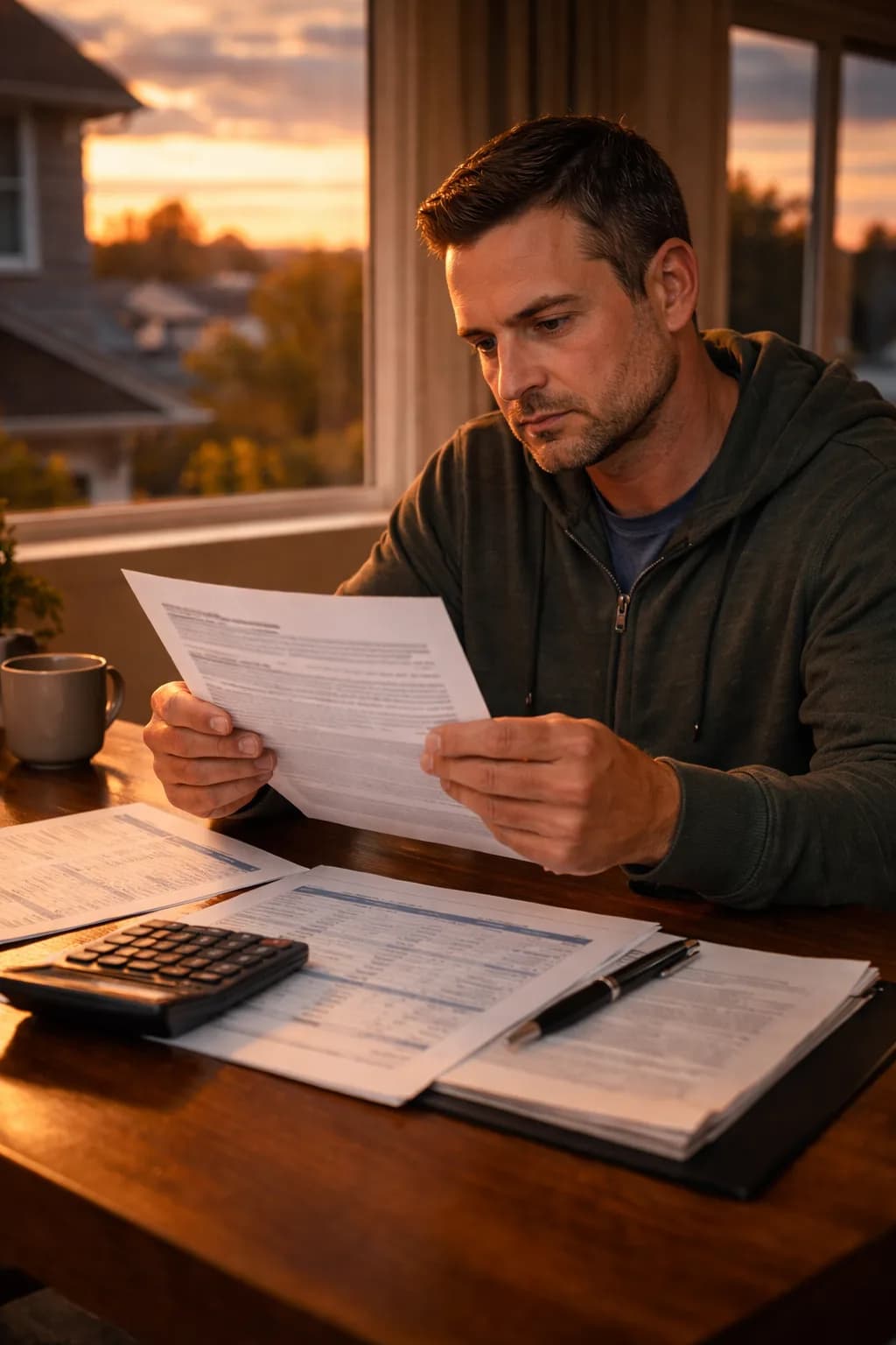 mortgage penalties and IRD in Canada with a Canadian home at sunset