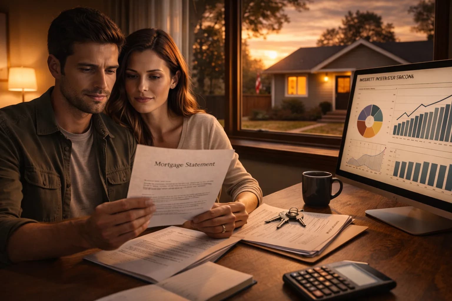 Smith Manoeuvre strategy in Canada with a Canadian home at sunset