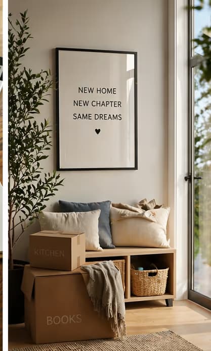 First-time buyers celebrating a calmer closing-day outcome.