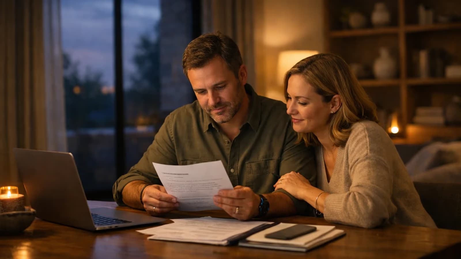 Buyer reviewing a practical home-buying budget and pre-approval plan before shopping.