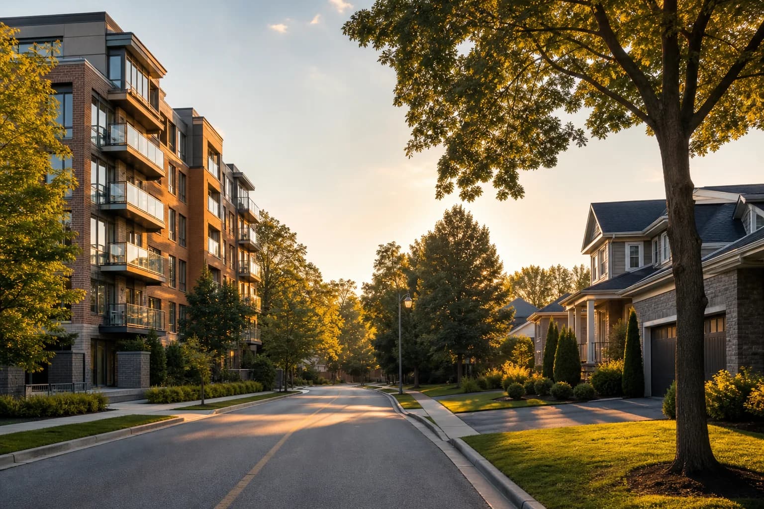 Canadian rent versus buy planning scene comparing flexibility and ownership readiness