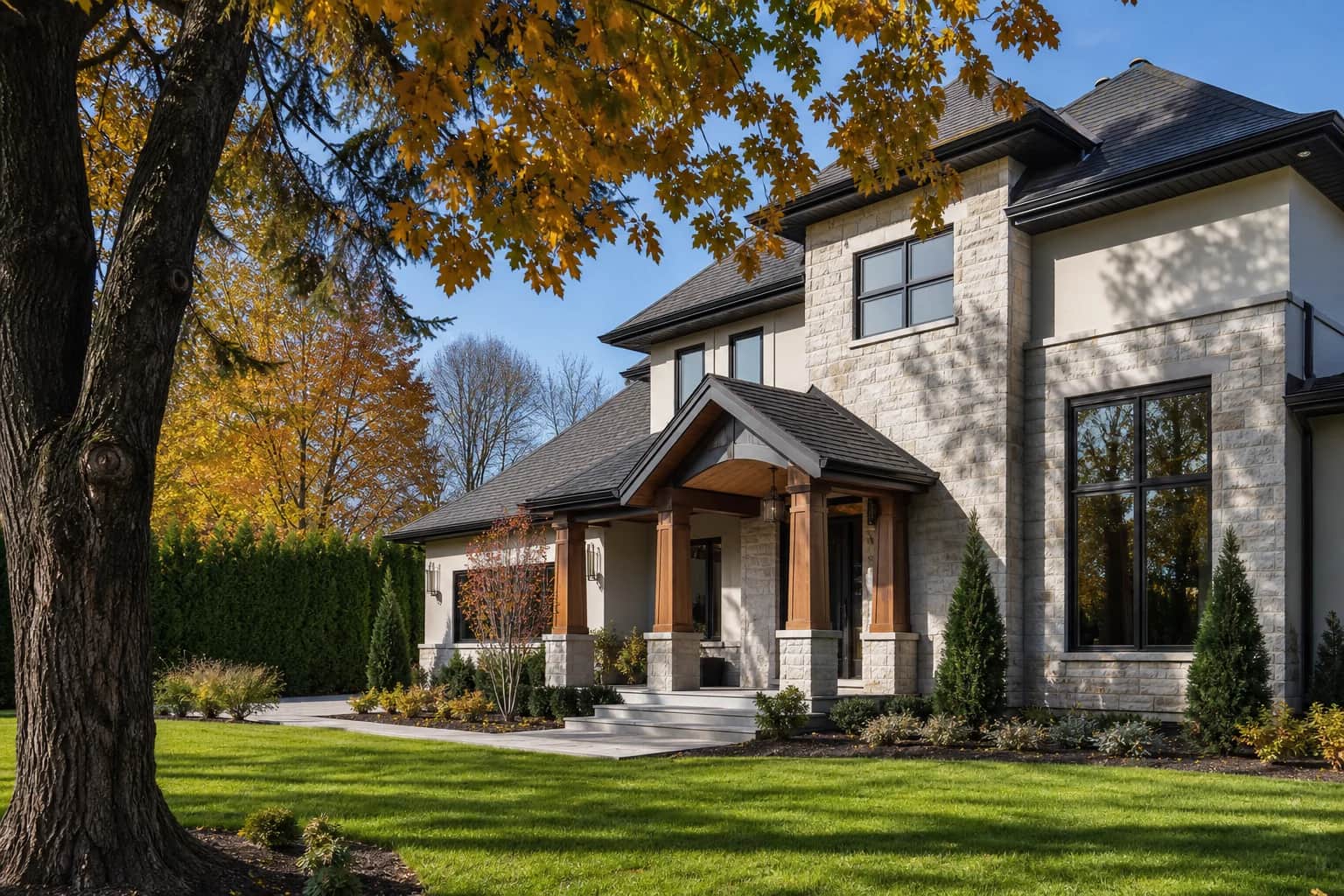 Canadian detached home — representing the stability and value that comes from making the right renewal decision.