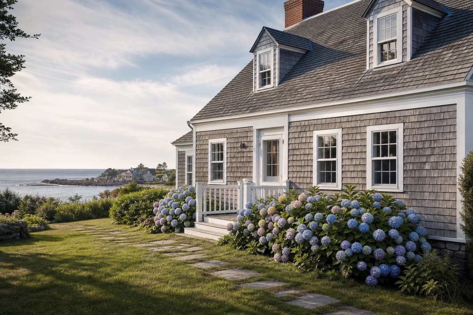 Cape Cod style home in a Nova Scotia coastal village