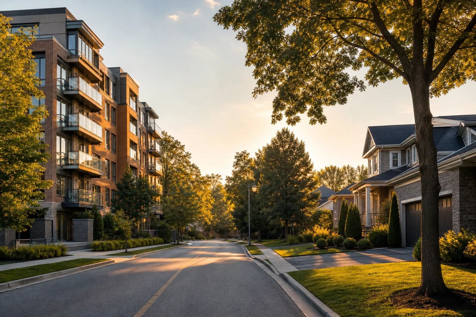 Canadian rent versus buy planning scene comparing flexibility and ownership readiness