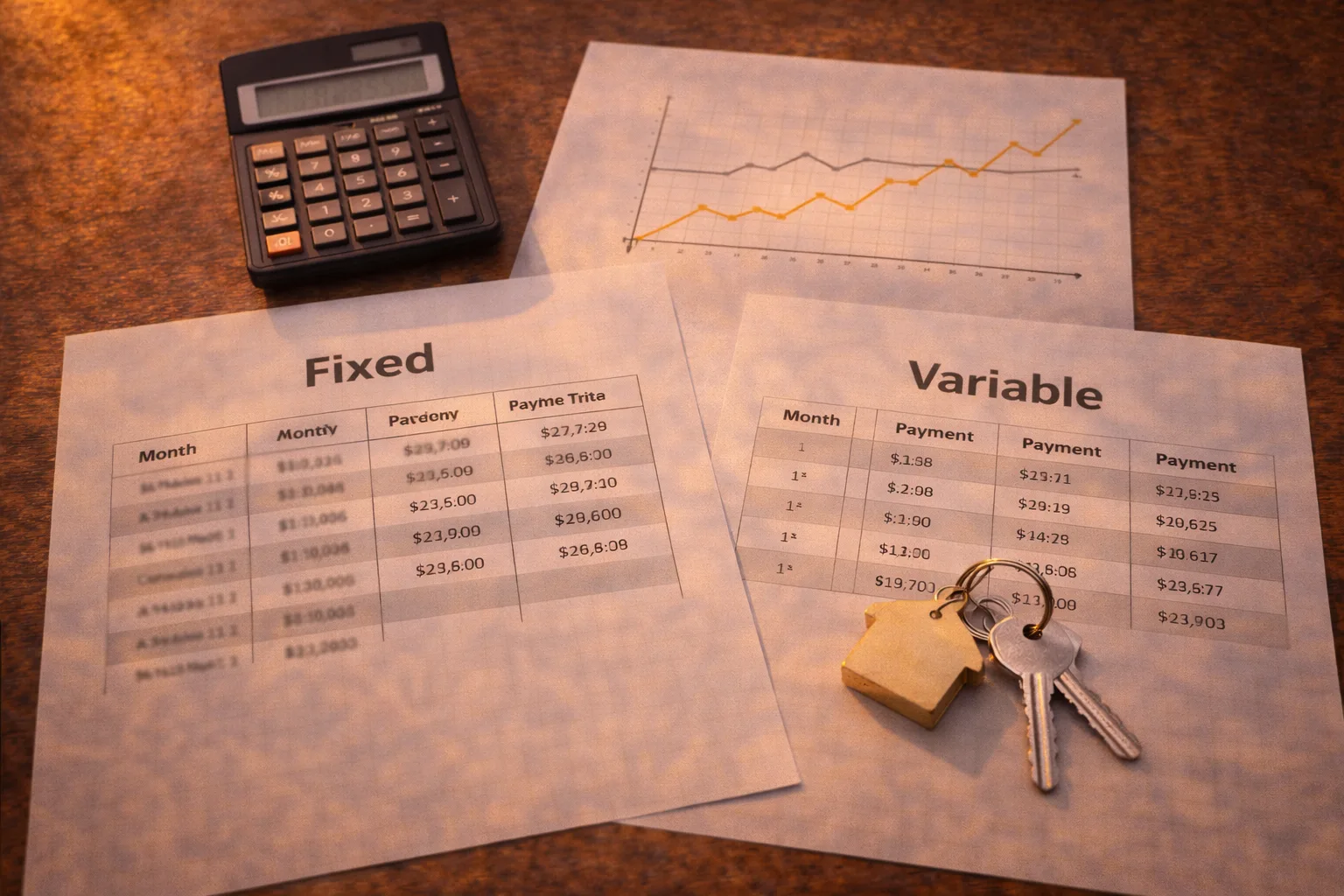how mortgage rates work in Canada with a Canadian home at sunset
