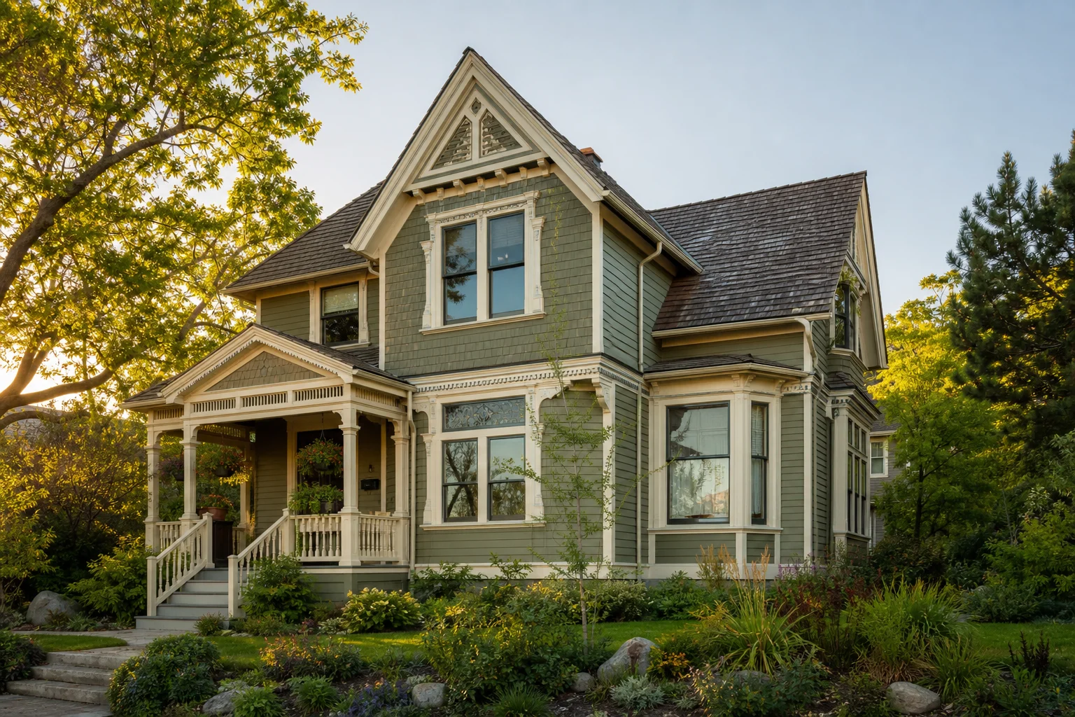 Renovated Canadian Victorian home — representing the value created by purchase plus improvements financing.