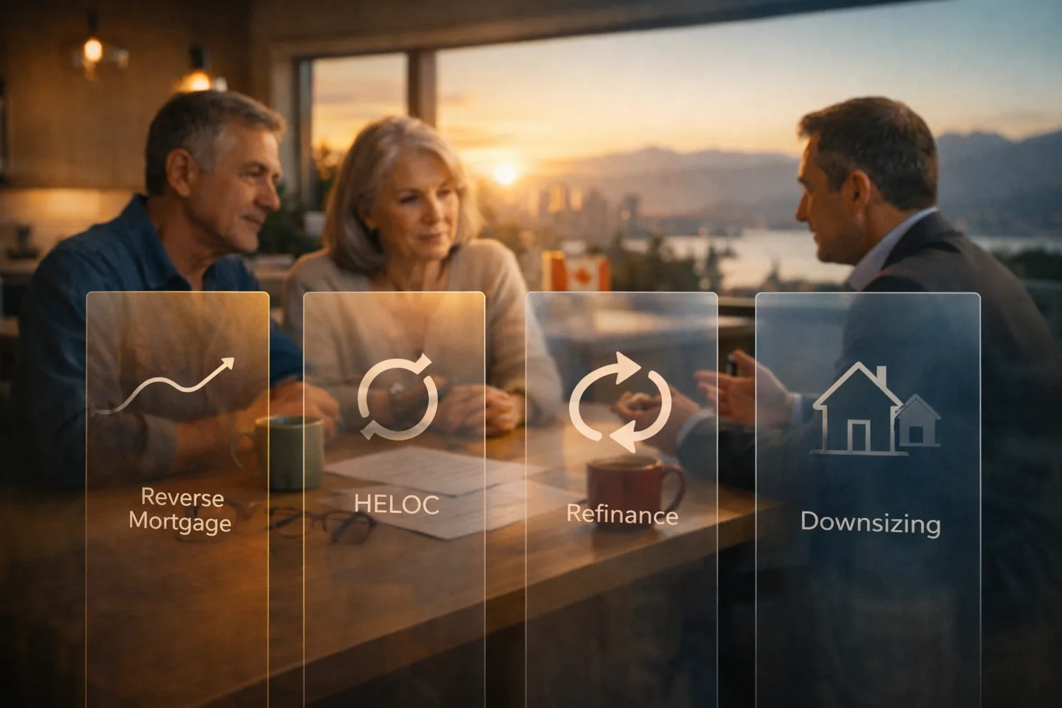 Comparison of reverse mortgage alternatives for Canadian retirement cash flow planning